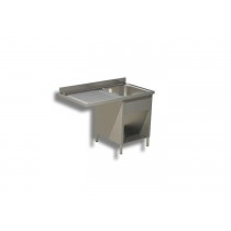 Lavello acciaio inox Armadiato, 1 vasca gocciolatoio dx